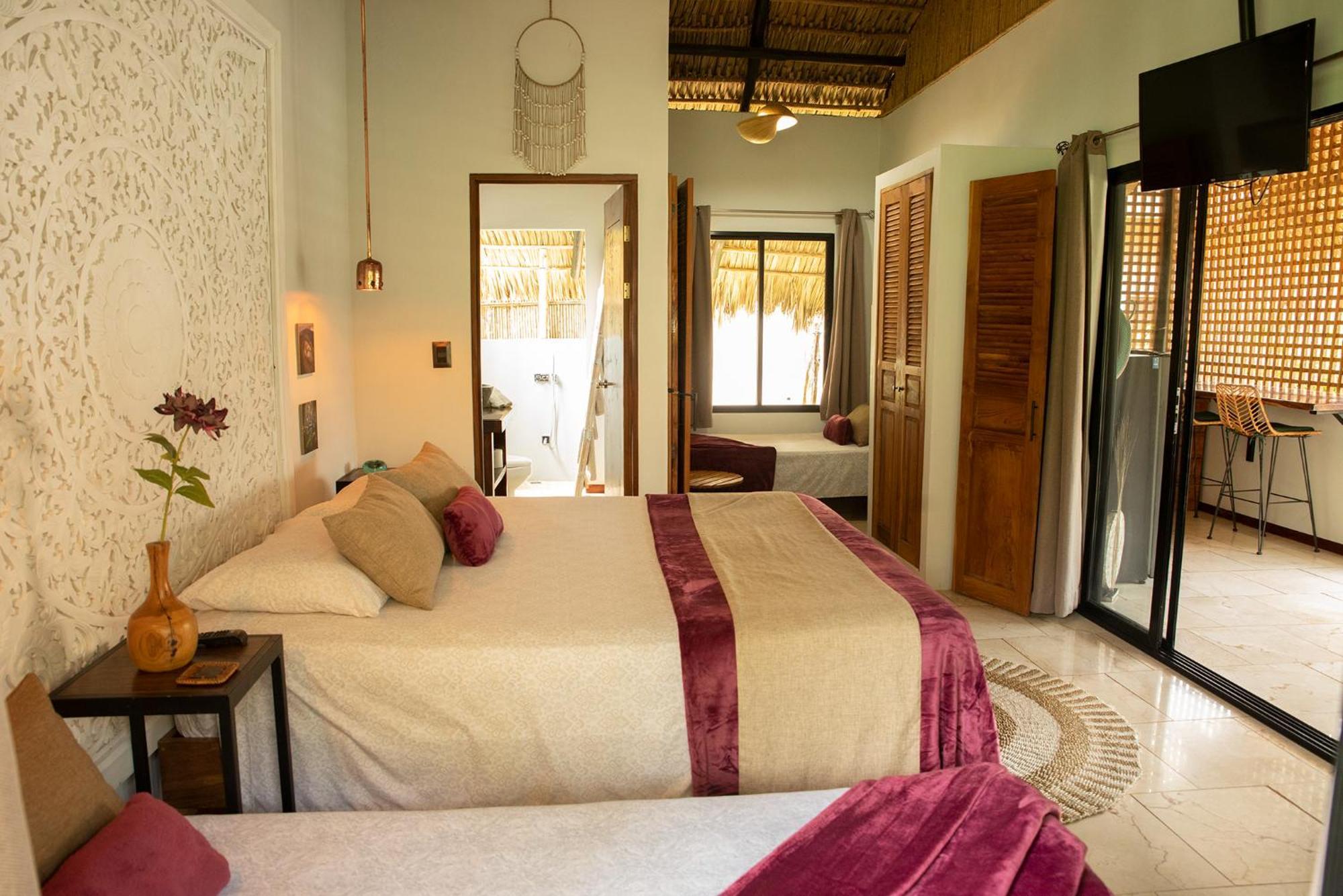 La Quebrada Eco Lodge Hotel Boutique Potrero  Ruang foto